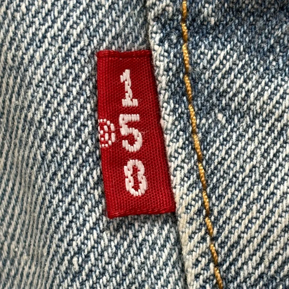 Levis 501 Original Fit Selvedge Jeans 150th Anniv. Mens‎ 36x34 Light Indigo New